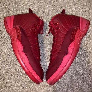 Jordan 12 Gym Red Suede